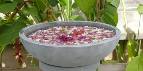 Product image of the product “Palembang - Bowl, plain, Ø 40 cm | cast stone ”